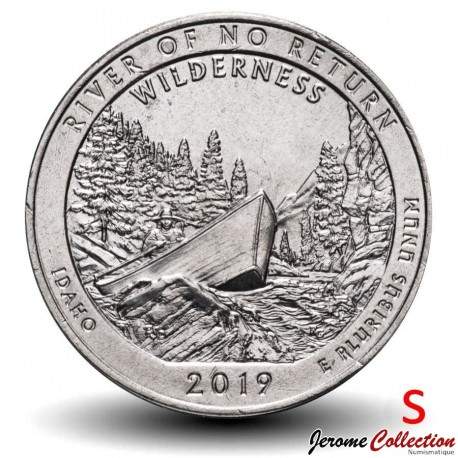 ETATS UNIS / USA - PIECE de 25 Cents - America the Beautiful - River of No