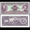 VENEZUELA - Billet de 10 Bolivares - Monument de la bataille de Carabobo -