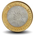 ARGENTINE - PIECE de 2 Pesos - Indépendance de l'Argentine - Bimétal - 2016