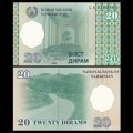 TADJIKISTAN - Billet de 20 Diram - 1999