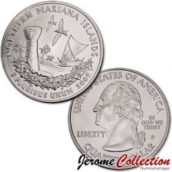 ETATS UNIS / USA - PIECE de 25 Cents (Quarter States) - Îles Mariannes du Nord - 2009 - D