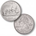 ETATS UNIS / USA - PIECE de 25 Cents (Quarter States) - Virginie - 2000 - P