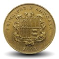 ANDORRE - PIECE de 5 cèntims - Ecureuil - 2002