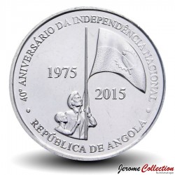 ANGOLA - PIECE de 50 KWANZAS - Anniversaire de l'indépendance - 2015 – Km112 – JeromeCollection