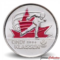 CANADA - PIECE de 25 CENTS - Salt Lake City - Cindy Klassen - 2009