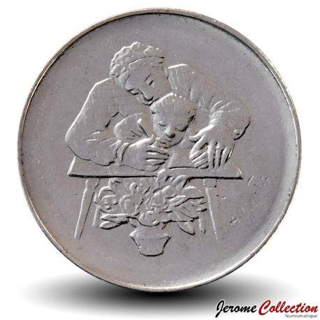 SAINT-MARIN - PIECE de 50 Lires - Devoirs à la maison - 1978