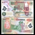 ZAMBIE - Billet de 1000 Kwacha - Polymer - 2011
