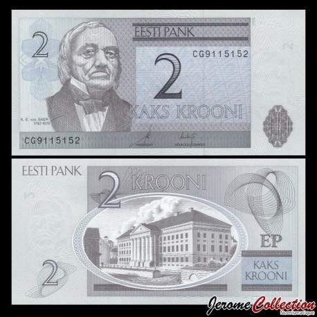 ESTONIE - Billet de 2 Krooni - 2006 – JeromeCollection