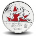 CANADA - PIECE de 25 CENTS - Salt Lake City - La médaille d'or de hockey