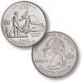 ETATS UNIS / USA - PIECE de 25 Cents (Quarter States) - Californie - 2005 - P