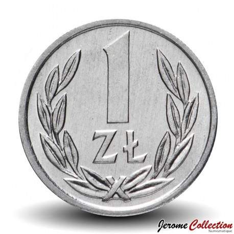 POLOGNE - PIECE de 1 Zloty - 1990