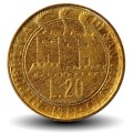 SAINT-MARIN - PIECE de 20 Lires - 1977