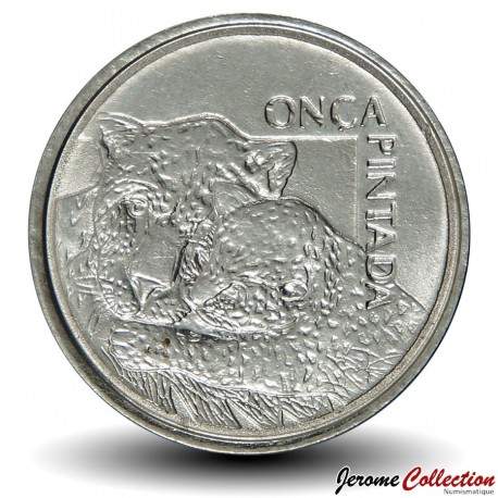 BRESIL - PIECE de 50 Cruzeiros reais - Jaguar - 1994 – JeromeCollection