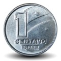 BRESIL - PIECE de 1 Centavo - Série métiers: Bouvier - 1989 – JeromeCollection