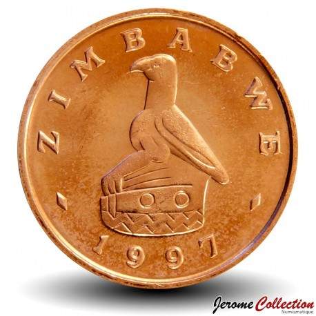 ZIMBABWE - PIECE de 1 Cent - Oiseau Zimbabwe - 1997 – JeromeCollection