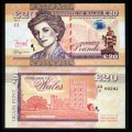 PAYS DE GALLES / WALES - Billet de 20 Pounds - Lady Diana - 2017
