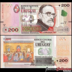 URUGUAY - Billet de 200 Pesos Uruguayos - Pedro Figari - 2015