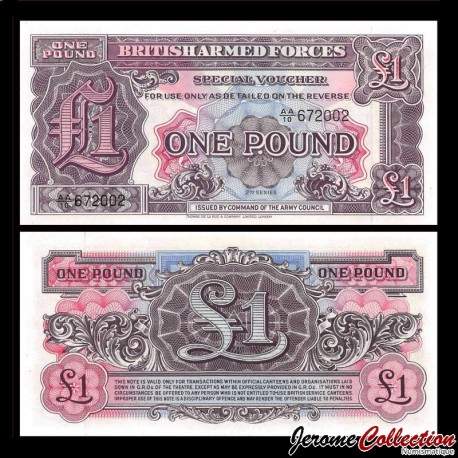 ROYAUME UNI / BRITISHARMED FORCES - Billet de 1 Pounds - 1948