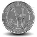 KENYA - PIECE de 1 shilling - Girafe - 2018