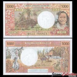 TERRITOIRES FRANÇAIS DU PACIFIQUE - Billet de 1000 Francs - 2012