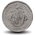SEYCHELLES - PIECE de 1 Rupee - Triton conque - 2010