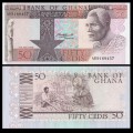 GHANA - Billet de 50 Cedis - 07.02.1979