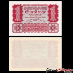 AUTRICHE / Oesterreichische Geschäftsführung - Billet de 1 Krone - 1922