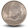 BOTSWANA - PIECE de 10 Thebe - Oryx de l'Afrique du Sud - 1976