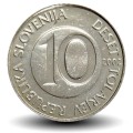 SLOVENIE - PIECE de 10 Tolarjev - Cheval cabré - 2002