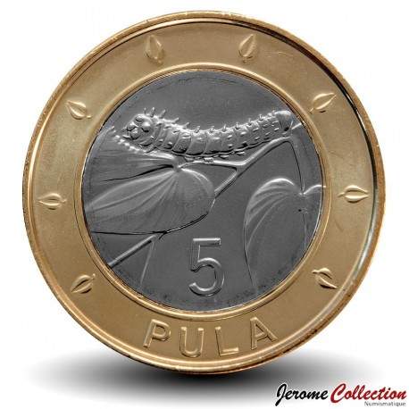 BOTSWANA - PIECE de 5 Pula - Ver Mopane - 2007 – JeromeCollection