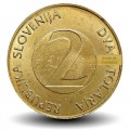 SLOVENIE - PIECE de 2 Tolarja - Hirondelle - 1999