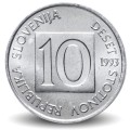 SLOVENIE - PIECE de 10 Stotinov - Proteus / Salamandre - 1993