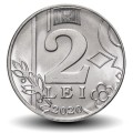 MOLDAVIE - PIECE de 2 Lei - Soleil - 2020