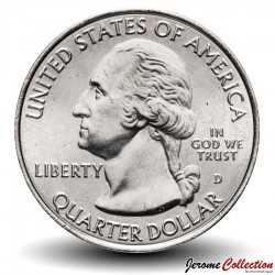 ETATS UNIS / USA - PIECE de 25 Cents - America the Beautiful - Fort McHenry - Maryland - 2013 - D