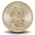 ETATS UNIS / USA - PIECE de 1 Dollar - Série Présidents: 20 - James Garfield -