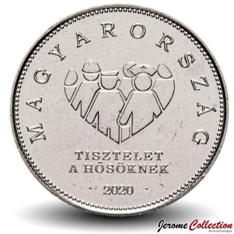 HONGRIE - PIECE de 10 FORINT - Respect pour les héros - 2020