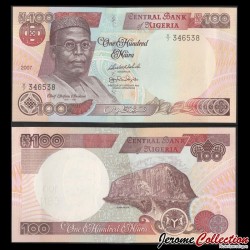 NIGERIA - Billet de 100 Naira - Zuma Rock - 2007