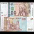 TADJIKISTAN - Billet de 20 Somoni - Avicenne - 2018 – P25c – JeromeCollection