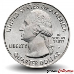 ETATS UNIS / USA - PIECE de 25 Cents - America the Beautiful - Great Smoky Mountains - Tennessee - 2014 - P
