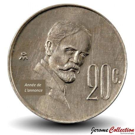 MEXIQUE - PIECE de 20 Centavos - Francisco Madero - 1982 – Km442 – JeromeCollection