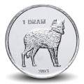 HAUT KARABAGH / ARTASKH - PIECE de 1 Dram - Loup - 2013 – Km28 – JeromeCollection