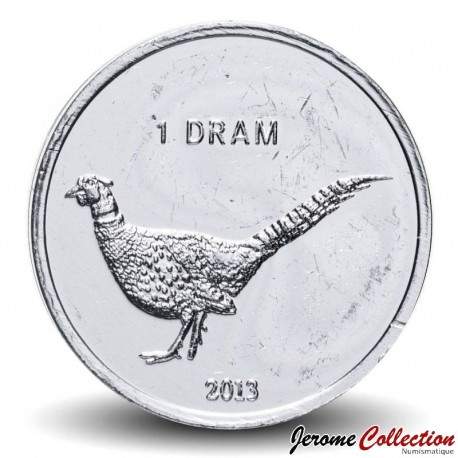 HAUT KARABAGH / ARTASKH - PIECE de 1 Dram - Faisan - 2013 – Km30 – JeromeCollection