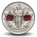 CANADA - PIECE de 25 CENTS - 65e anniversaire de la fin de la 2e guerre mondiale - 2010 – Km1028 – JeromeCollection