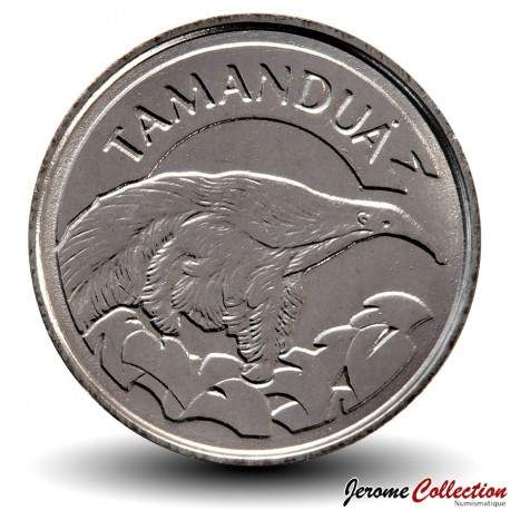 BRESIL - PIECE de 10 Cruzeiros reais - Tamandua - 1993 – Km628 – JeromeCollection