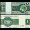 BRESIL - Billet de 1 Cruzeiros - Républica - 1980 – P191Ac – JeromeCollection