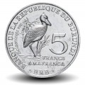 BURUNDI - PIECE de 5 Francs - Bec-en-sabot du Nil - 2014 – Km30 – JeromeCollection