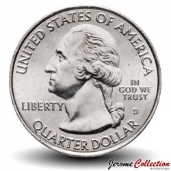 ETATS UNIS / USA - PIECE de 25 Cents - America the Beautiful - Great Sand Dunes - Colorado - 2014 - D