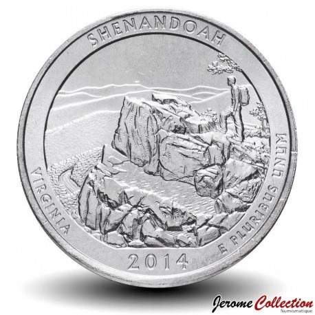 ETATS UNIS / USA - PIECE de 25 Cents - America the Beautiful - Parc national de
