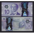 CANADA - Billet de 10 Dollars - Polymer - 2013