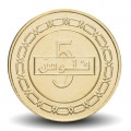BAHREÏN - PIECE de 5 Fils - Palmier - 2011 – Km30 – JeromeCollection